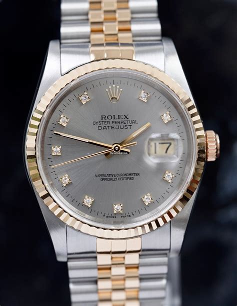 rolex datejust 36 bicolor diamond|2021 rolex datejust 36.